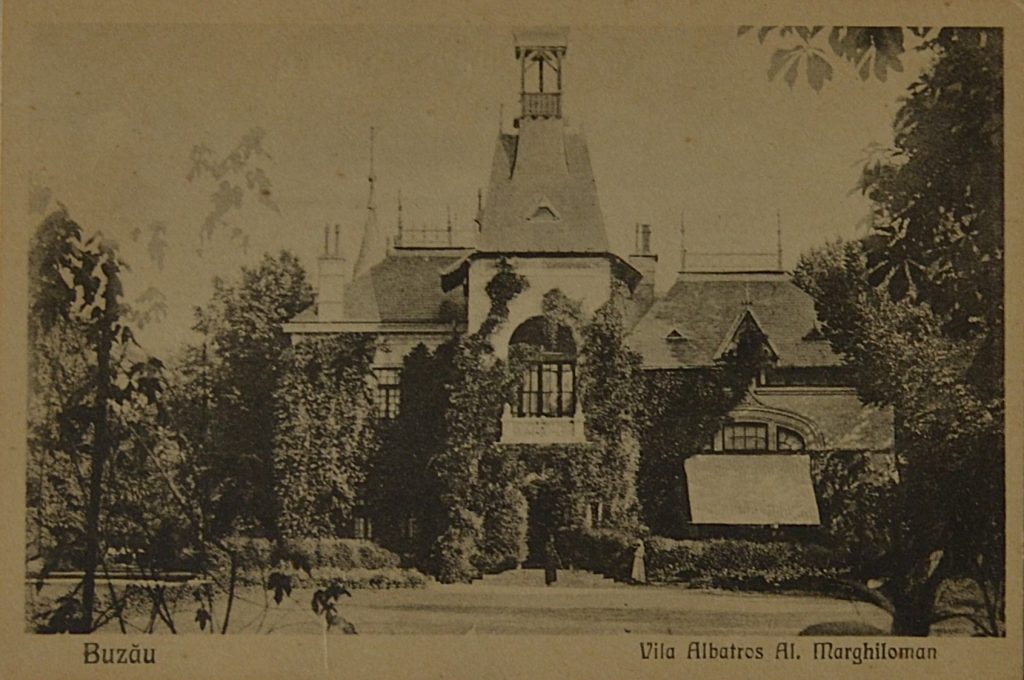 carte-postala-buzau-vila-albatros-al.-marghiloman