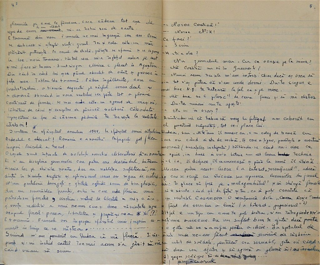 jurnal-costea-ioan-sighisoara-1944-1945-pages-4-and-5