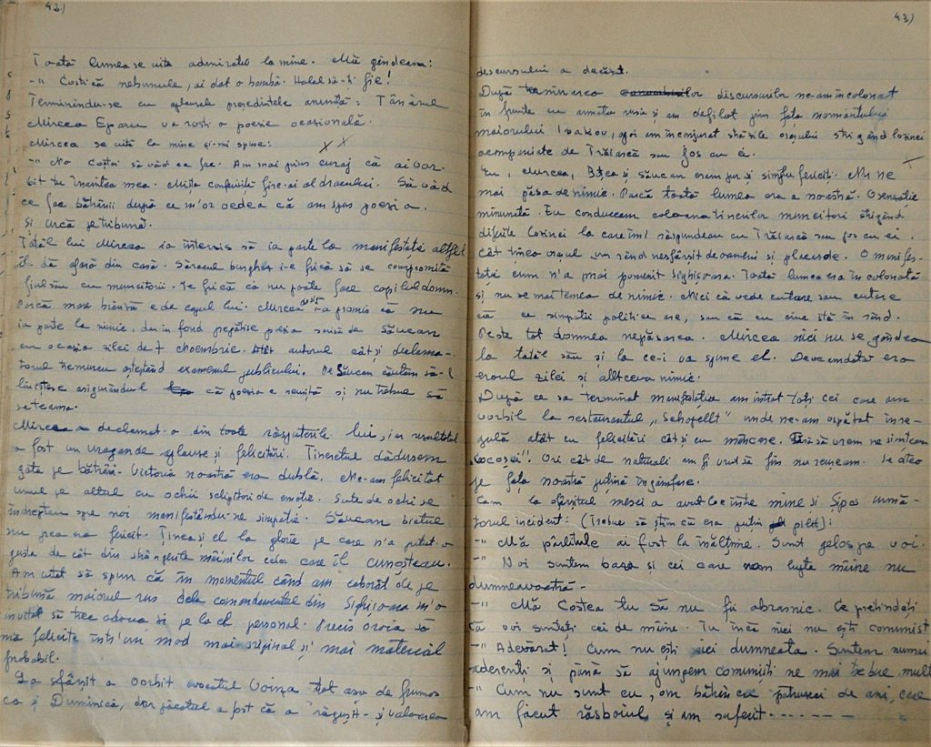 jurnal-costea-ioan-sighisoara-1944-1945-pages-42-and-43