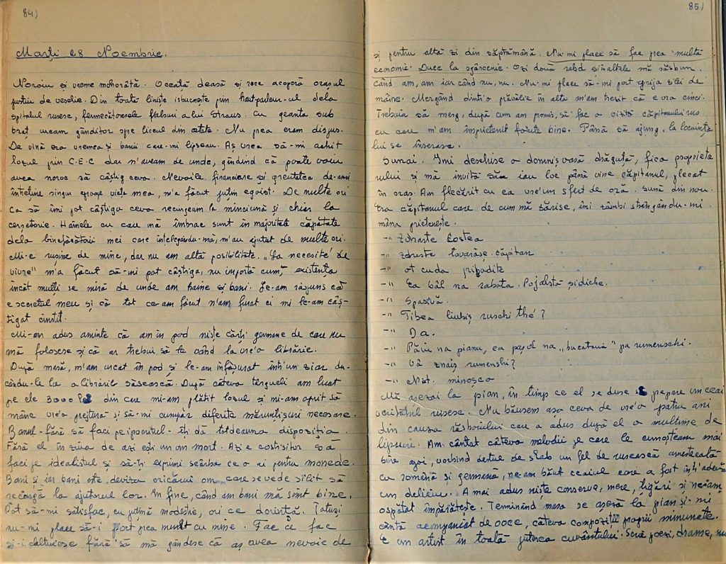 jurnal-costea-ioan-sighisoara-1944-1945-pages-84-and-85