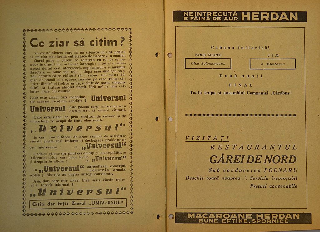 program-compania-carabus-rose-marie-one-pages-26-and-27