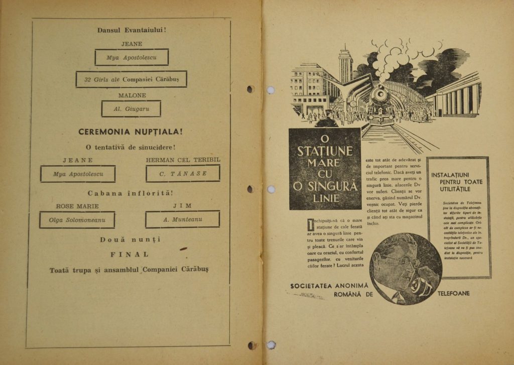 program-compania-carabus-rose-marie-two-pages-17-and-18.