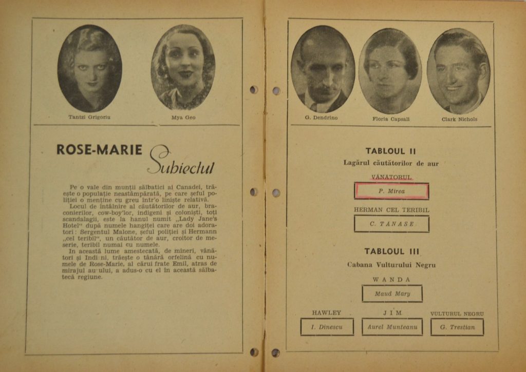 program-compania-carabus-rose-marie-two-pages-5-and-6