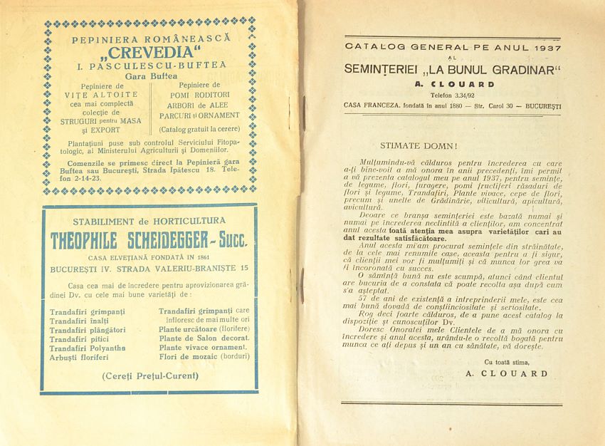 catalog-general-al-seminteriei-1937-clouard-bucuresti-la-bunul-gradinar-pages-0-and-1.