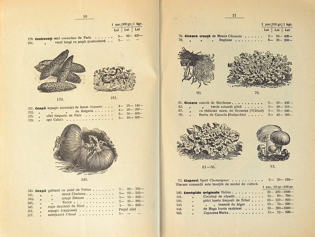 catalog-general-al-seminteriei-1937-clouard-bucuresti-la-bunul-gradinar-pages-10-and-11