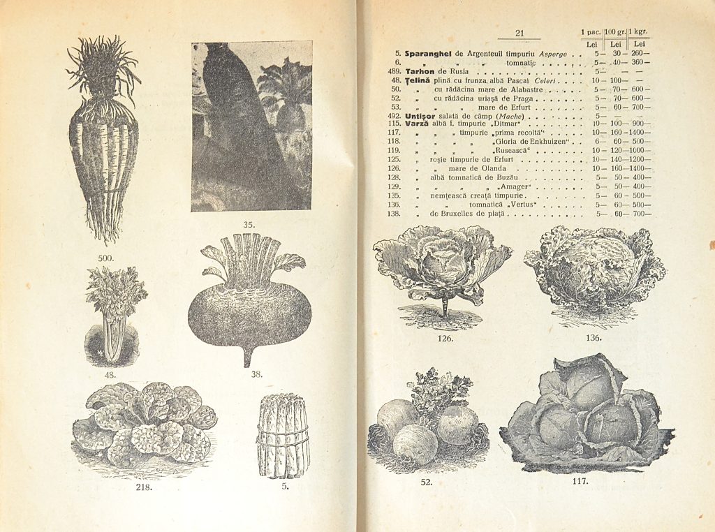 catalog-general-al-seminteriei-1937-clouard-bucuresti-la-bunul-gradinar-pages-20-and-21