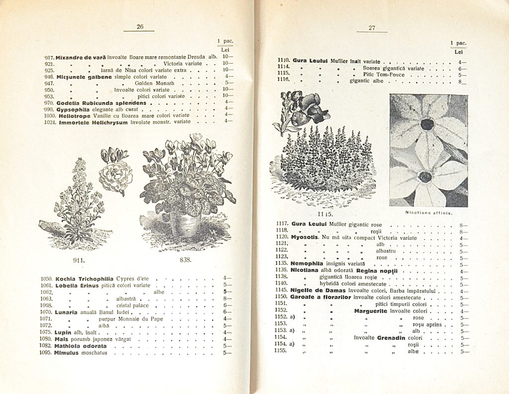 catalog-general-al-seminteriei-1937-clouard-bucuresti-la-bunul-gradinar-pages-26-and-27