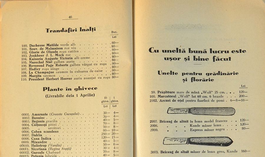 catalog-general-al-seminteriei-1937-clouard-bucuresti-la-bunul-gradinar-pages-46-and-47
