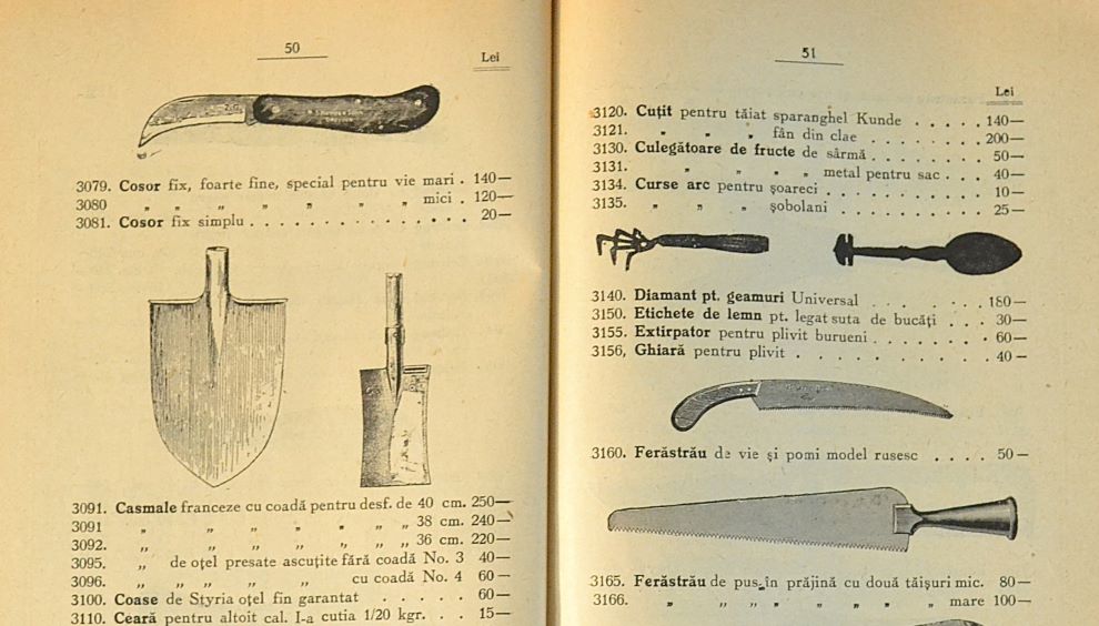 catalog-general-al-seminteriei-1937-clouard-bucuresti-la-bunul-gradinar-pages-50-and-51