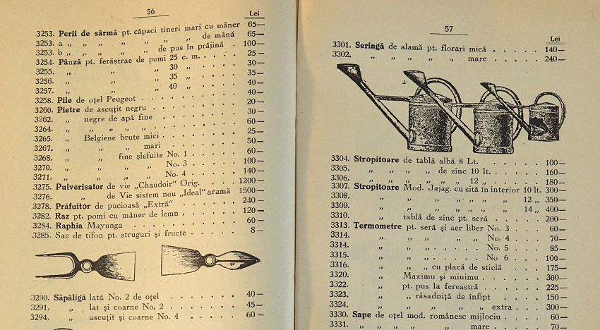 catalog-general-al-seminteriei-1937-clouard-bucuresti-la-bunul-gradinar-pages-56-and-57