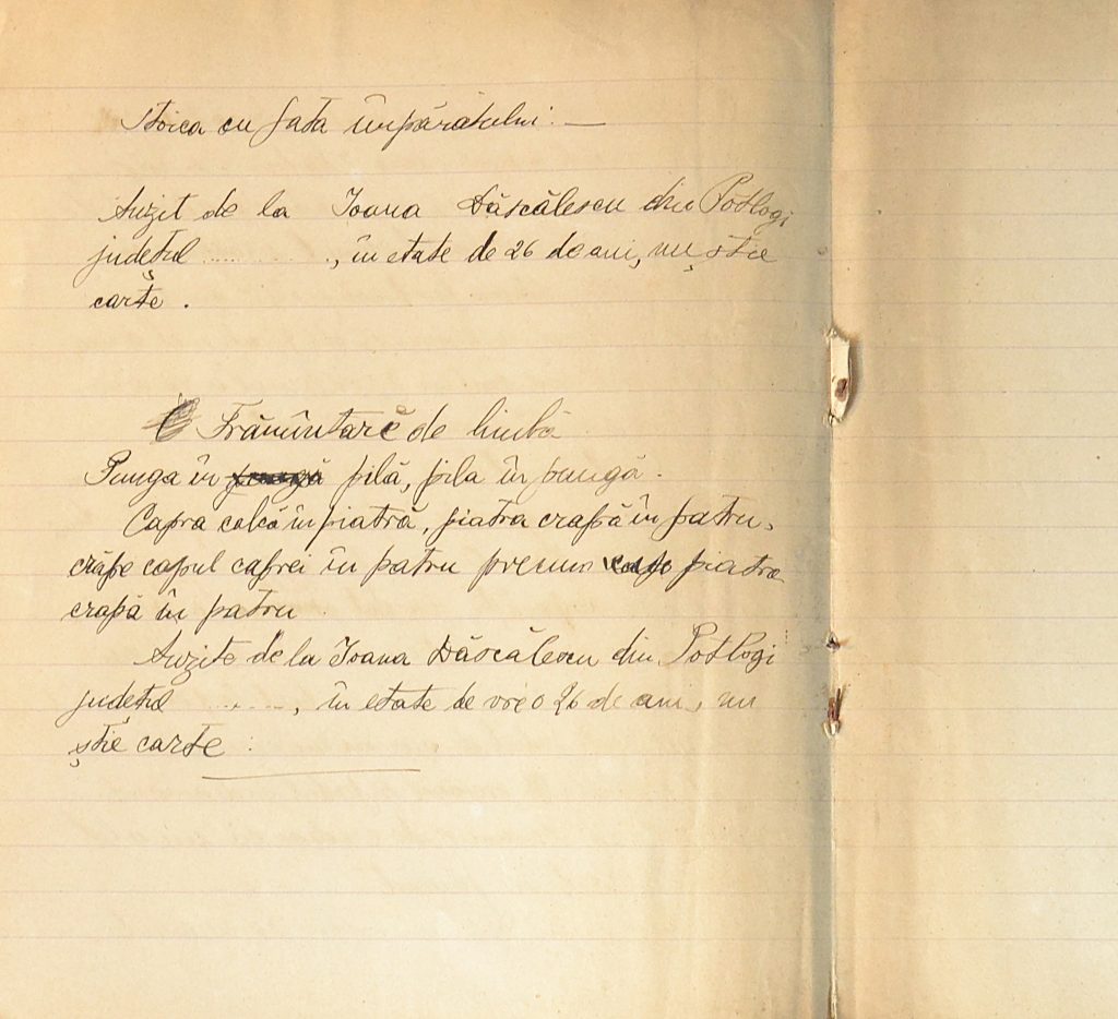 manuscris-1896-basme-framantari-de-limba-ale-lui-m.-antoniade-page-nine.