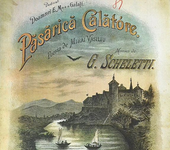 partitura-romaneasca-pasarica-calatore