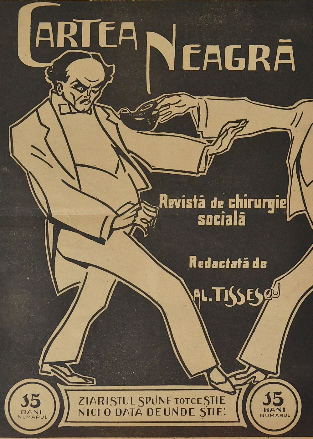 Cartea Neagră (Anul I, No. 1 Duminica 1 Maiu 1916) – revista care a vrut să opereze România cu bisturiul cuvintelor